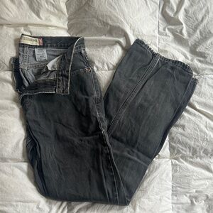 Levi's Straight Men’s Jeans in Washed Black